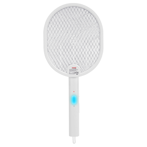 ASONIC AS-A26, Beyaz, 3000V, Raket Tipi, UV Mor Işıklı, 1200mAh, Bataryalı, Şarj Edilebilir, Katlanabilir, Sinek Öldürücü