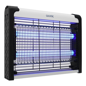 ASONIC AS-A28, Siyah, 4W, 2000V, Masaüstü, Zincir Askılı, 2adet UV Mor Işıklı, Siyah Kasa, Sinek Öldürücü