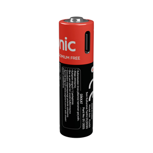 ASONIC PL400, AAA, Şarjlı Pil, 1.5Volt, 400mAh/750mwh, Type-C ile Kolay Şarj,  2 li Paket (USB To Type-C Kablo Hediye)