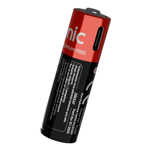 ASONIC PL400, AAA, Şarjlı Pil, 1.5Volt, 400mAh/750mwh, Type-C ile Kolay Şarj,  2 li Paket (USB To Type-C Kablo Hediye)