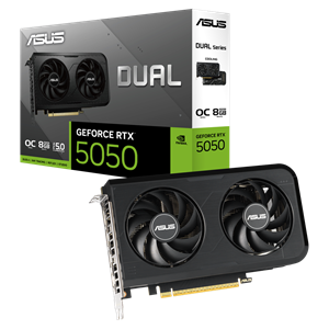 ASUS DUAL-RTX5050-O8G, 8Gb, 128Bit, GDDR6, 1xHDMI, 3xDP GAMING Ekran Kartı