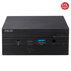 ASUS Mini PC PN51-S1-B-B5285MD, AMD Ryzen 5 5500U, 8Gb Ram, 256Gb SSD, Paylaşımlı Ekran Kartı, Wi-Fi, Bluetooth, FreeDos, MFF MiniPC