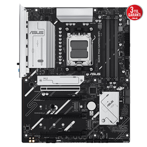 ASUS PRIME B850-PLUS WIFI, 4xDDR5, 3x M.2, HDMI, DP, Type-C, Wi-Fi 6E, Bluetooth v5.3, AM5 Soket GAMING Anakart