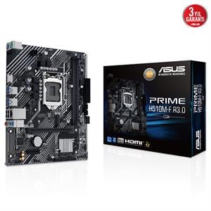 ASUS PRIME H510M-F R3.0-CSM H510 2xDDR4 HDMI 1xGLAN 1xM.2 1200Pin ANAKART