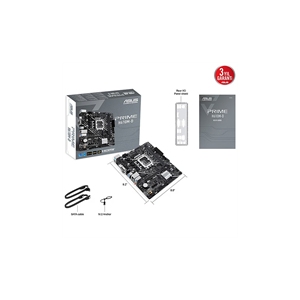 ASUS PRIME H610M-D, 2xDDR5, M.2, D-SUB, HDMI, RS232 Port, 12-13.14.Nesil, LGA1700 Soket, Anakart