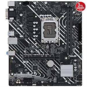 ASUS PRIME H610M-E D4 CSM 2xDDR4 HDMI/DP 2xM.2 1xGLAN 1700P ANAKART