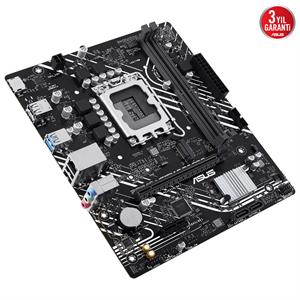ASUS PRIME H610M-F D4 R2.0 H610 DDR4 (Vga Yok) GLan mATX HDMI USB3 M2 1700p Anakart