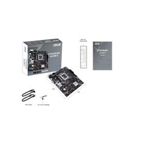 ASUS PRIME H610M-K, 2xDDR5, M.2, D-SUB, HDMI, 12-13.14.Nesil, LGA1700 Soket, Anakart