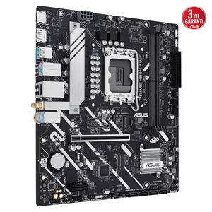 ASUS PRIME H810M-A WIFI, 2xDDR5, 2x M.2, HDMI, DP, Wi-Fi 6, Bluetooth 5.3, Intel Core Ultra CPU(Seri 2), LGA1851 Soket, ATX Anakart