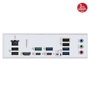 ASUS PRIME X870-P, 4xDDR5, 4xM.2, HDMI, DP, Type-C, AM5 Soket GAMING Anakart