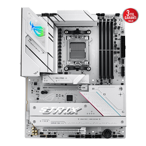 ASUS ROG STRIX B850-A GAMING WIFI, 4xDDR5, 4x M2, HDMI, DP, 2xType-C, Wi-Fi 7, Bluetooth v5.4, AM5 Soket GAMING Anakart