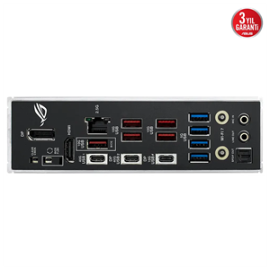 ASUS ROG STRIX X870-F GAMING WIFI, 4xDDR5, 4xM.2, HDMI, DP, Type-C, Wi-Fi 7, Bluetooth v5.4, AM5 Soket GAMING Anakart