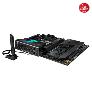 ASUS ROG STRIX X870-F GAMING WIFI, 4xDDR5, 4xM.2, HDMI, DP, Type-C, Wi-Fi 7, Bluetooth v5.4, AM5 Soket GAMING Anakart