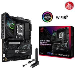 ASUS ROG STRIX Z890-F GAMING WIFI 4x DDR5 DP/HDMI 5x M.2 1x 2.5GLAN/WIFI7/BT USB3.2 1851P ANAKART