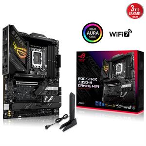 ASUS ROG STRIX Z890-H GAMING WIFI 4x DDR5 DP/HDMI 4x M.2 1x 2.5GLAN/WIFI7/BT USB4 1851P ANAKART