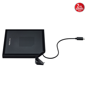 ASUS SDRW-08V1M-U ZenDrive, Usb Type-C External, Siyah, Slim, Optik Okuyucu/Yazıcı