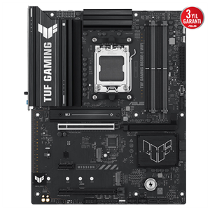 ASUS TUF GAMING B650E-E WIFI, 4xDDR5, 3xM.2, DP, HDMI, Type-C, Wi-Fi 6E, Bluetooth v5.3, AM5 Soket Gaming Anakart