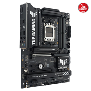 ASUS TUF GAMING B650E-PLUS WIFI, 4xDDR5, 3xM.2, DP, HDMI, Type-C, Wi-Fi 6E, Bluetooth v5.3, AM5 Soket Gaming Anakart