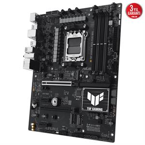 ASUS TUF GAMING B850-PLUS WIFI B850 DDR5 (Vga Yok) GLan 2.5G ATX HD DP TYP-C WIFI BT RGB M2 AM5 AMD Anakart