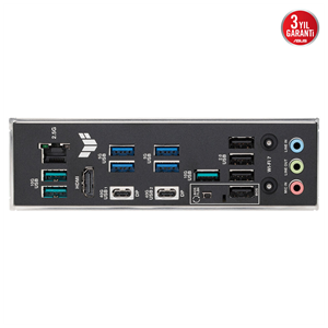 ASUS TUF GAMING X870E-PLUS WIFI7, 4xDDR5, 4xM.2, HDMI, 2xDP, Type-C, PCIe 5.0, 2xWi-Fi 7, Bluetooth v5.4, AM5 Soket GAMING Anakart