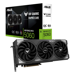 ASUS TUF-RTX5060-O8G-GAMING, 8Gb, 128Bit, GDDR7, 1xHDMI, 3xDP GAMING Ekran Kartı