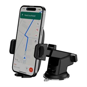 Addison ADS-136 Universal Ayarlanabilir Siyah Araç Telefon Tutucu