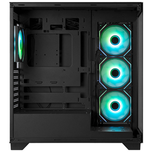 BitFenix CETO 500, 750W 80+ Bronz, Tempered Glass, ARGB, ATX, Akvaryum GAMING KASA