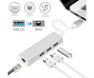 CODEGEN CDG-CNV41 3 Port USB 3.0 RJ45 Ethernet Çoklayıcı Hub