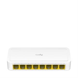 CUDY FS108D 8 PORT 10/100 YONETILEMEZ DESKTOP SWITCH PLASTİK KASA
