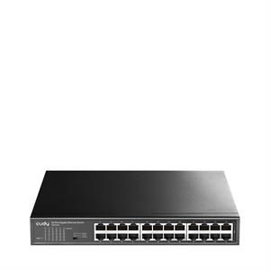 CUDY GS1024 24 Port Gbit Rackmount Yönetilemez Metal Kasa Switch