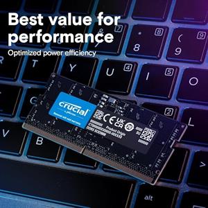 Crucial 32GB DDR5 4800MHz SODIMM CL40 NOTEBOOK RAM BELLEK CT32G48C40S5