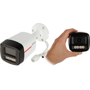 DAHUA  IPC-HFW2449TL-S-PRO, 4Mpix, WizColor, 3,6mm Lens, H265+, 50Mt Gece Görüşü, IP67, Dahili Mikrofon, PoE Bullet IP Kamera