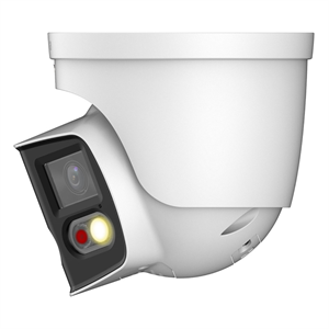 DAHUA  IPC-PDW3849-A180-AS-PV, 2X4Mpix, 2,8mm Lens, H265+, 25Mt Gece Görüşü, IP67, Dahili Mikrofon, TiOC Duo Süper Geniş Açı Dome Ip Kamera