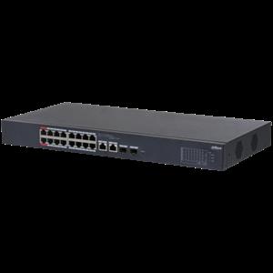 DAHUA CS4218-16ET-135 16 PORT16XFE-2XGE-2XGE/SFP YÖNETİLEBİLİR 135W POE SWİTCH
