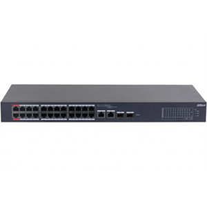 DAHUA CS4226-24ET-375, 24Port, Megabit, PoE 375W, 2 Port Gigabit Lan, 2 Port SFP Gigabit Combo, Cloud Yönetilebilir, Switch
