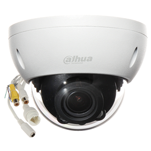 DAHUA IPC-HDBW3541R-ZAS, 5Mpix, 2,7-13,5mm Motorize Lens, H265+, SD Kart, Starlight, 40Mt. Gece Görüş, Dahili Mikrofon, IP67, IK10, Dome IP Kamera