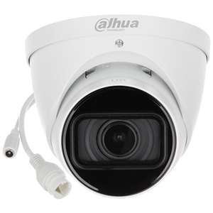 DAHUA IPC-HDW2441T-S-0280B, 4Mpix, 2,8mm Lens, Starlight, H265+,  30Mt Gece Görüşü,  IP67,  Dahili Mikrofon, PoE Dome IP Kamera
