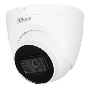DAHUA IPC-HDW2441T-S-0280B, 4Mpix, 2,8mm Lens, Starlight, H265+,  30Mt Gece Görüşü,  IP67,  Dahili Mikrofon, PoE Dome IP Kamera