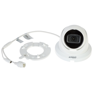 DAHUA IPC-HDW2841TM-S-0280B, 8Mpix, 2,8mm Lens, H265+, 30Mt Gece Görüşü, Dahili Mikrofon, Starlight, IP67,  PoE Dome IP Kamera