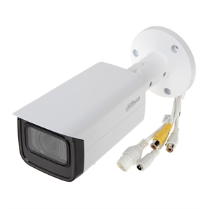 DAHUA IPC-HFW2441T-ZAS-2713, 4Mpix, 2,7-13,5mm Motorize Lens, H265+,Starlight, 60Mt Gece Görüşü, Dahili Mikrofon, IP67, PoE Bullet IP Kamera