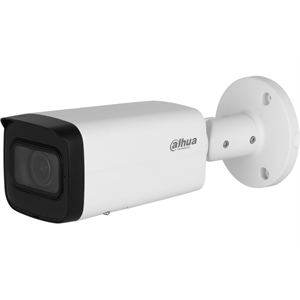 DAHUA IPC-HFW2441T-ZAS-2713, 4Mpix, 2,7-13,5mm Motorize Lens, H265+,Starlight, 60Mt Gece Görüşü, Dahili Mikrofon, IP67, PoE Bullet IP Kamera