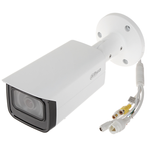 DAHUA IPC-HFW5241T-ASE,  2Mpix, 3,6mm Lens, H265+, Starlight, 80Mt Gece Görüşü,  IP67, PoE Metal Kasa Bullet IP Kamera