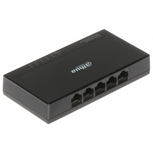DAHUA PFS3005-5GT-L, 5 Port, Gigabit, Yönetilemez, Masaüstü Switch