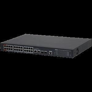 DAHUA S4228-24GT-360 24 PORT 24XGE-2XGE-2XGE/SFP YÖNETİLEBİLİR 360W POE SWİTCH