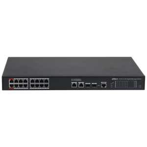 DAHUA S4228-24GT-360, 24 Port, Gigabit, PoE 365W, 2 Port GigaBit Uplink, 2 Port Gigabit Combo SFP,  Longe Range 250Mt, Cloud Yönetilebilir, Switch