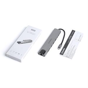 DARK DK-AC-U31X40 USB 3.1 Type-C 8 in Ethernet / HDMI / TF SD Kart USB 3.0 - USB 2.0 / USB-C Dönüştürücü Çevirici HUB