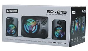 DARK SP215 2+1 11W Siyah Multimedya Hoparlör