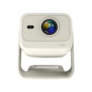 EVEREST PJ05, 400 LED Lümen, 1920X1080P, 1xHDMI, 1xUSB, RJ45, WiFi 6, Bluetooth, 30.000 Saat Led Ömrü, 1.5W Speaker, Android 9, 4K Destekli Projeksiyon Cihazı