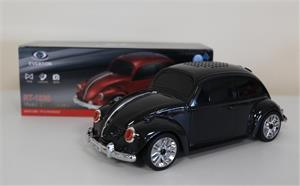 EVERTON RT-1939 Siyah Arabalı  Bluetooth Fm-Usb-Tf-Aux Şarjlı Nostaljik Radyo