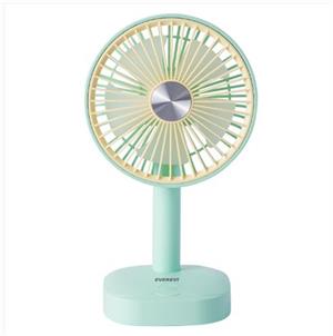 Everest EFN-510 Yeşil- Sarı 1200mAh 5 İnç 3 Hız Kademeli Dönebilen Masaüstü Usb Fan